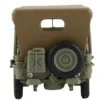 U.S. 1/4 ton Military Vehicle Olive Drab "Gen. Douglas MacArthur, Leyte, WWII" (1945) United States Army "Ground Power Series" 1/72 Diecast Model by Hobby Master