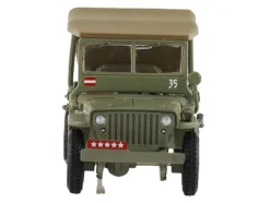 U.S. 1/4 ton Military Vehicle Olive Drab