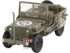 U.S. 1/4 ton Military Vehicle Olive Drab
