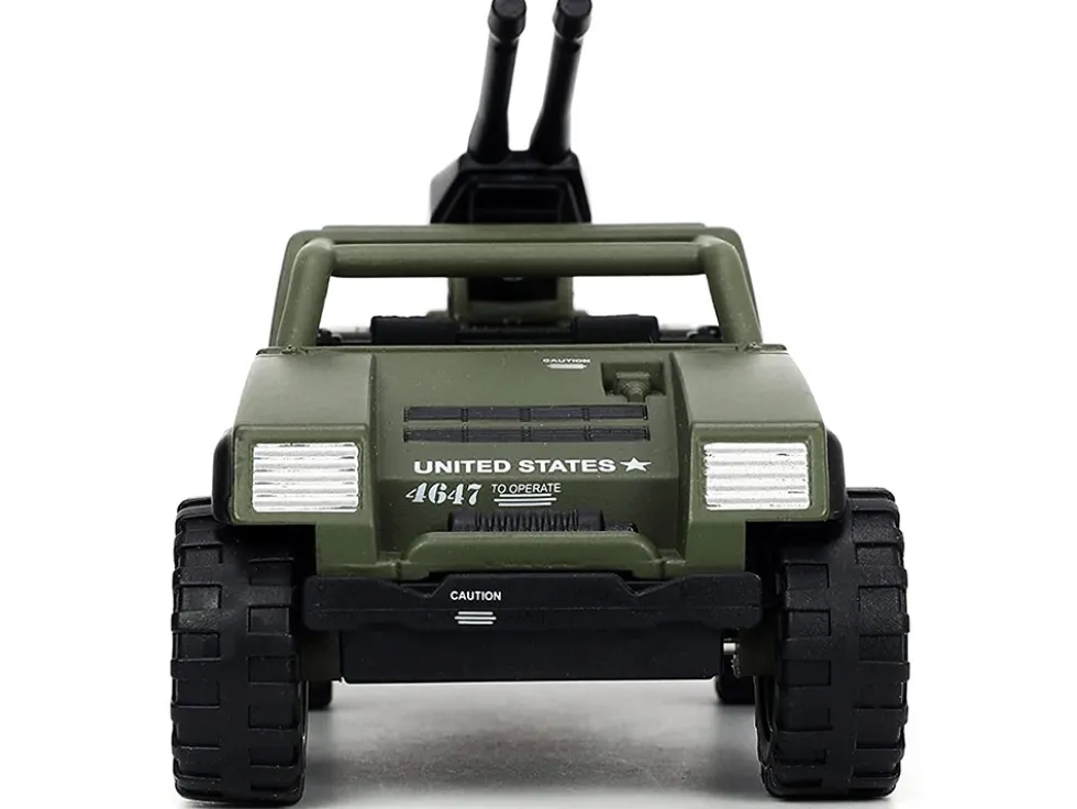 V.A.M.P. Olive Green Duke Diecast Figurine G.I. Joe Hollywood Rides Series 1/32 Diecast Model Car Jada 33083