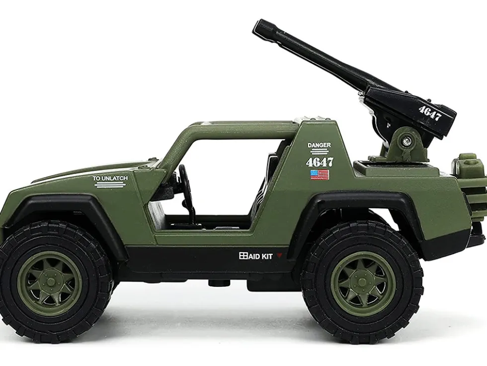 V.A.M.P. Olive Green Duke Diecast Figurine G.I. Joe Hollywood Rides Series 1/32 Diecast Model Car Jada 33083