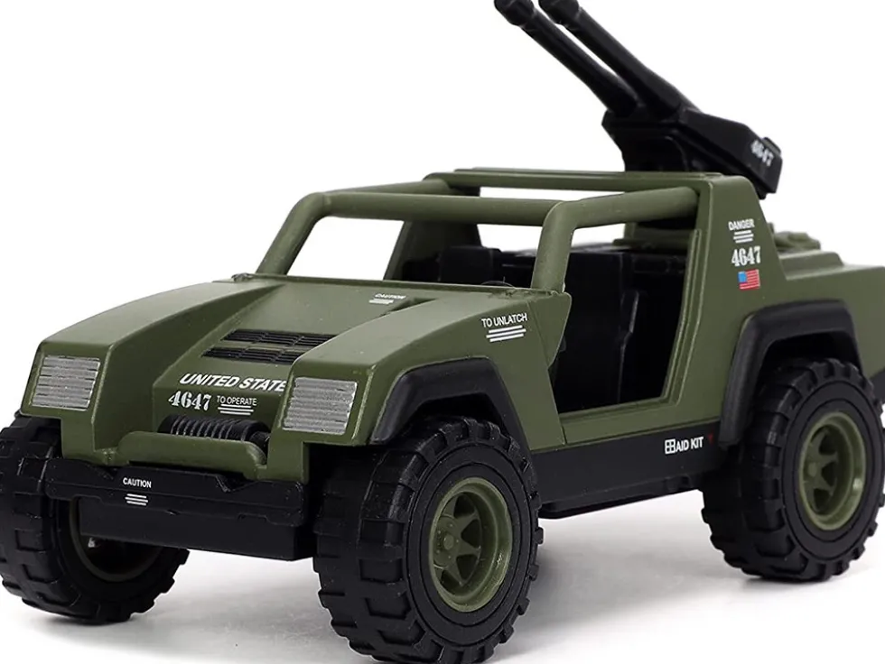 V.A.M.P. Olive Green Duke Diecast Figurine G.I. Joe Hollywood Rides Series 1/32 Diecast Model Car Jada 33083