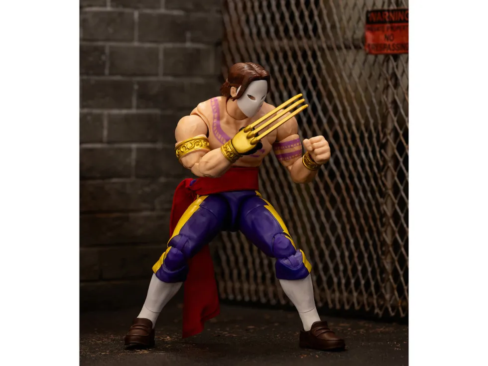 Vega 6" Moveable Figure with Alternate Head and Limbs "Ultra Street Fighter II: The Final Challengers" (2017) Video Game Model by Jada
