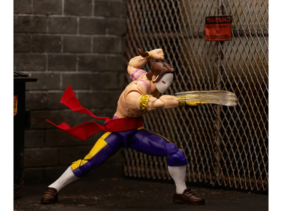 Vega 6" Moveable Figure with Alternate Head and Limbs "Ultra Street Fighter II: The Final Challengers" (2017) Video Game Model by Jada