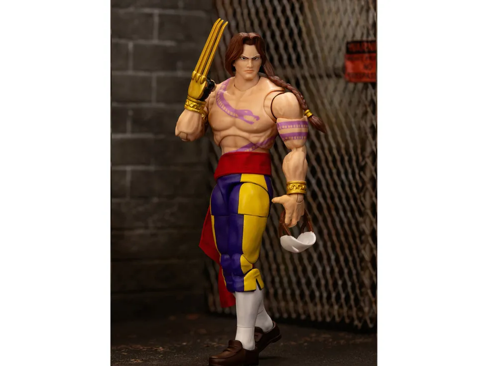 Vega 6" Moveable Figure with Alternate Head and Limbs "Ultra Street Fighter II: The Final Challengers" (2017) Video Game Model by Jada