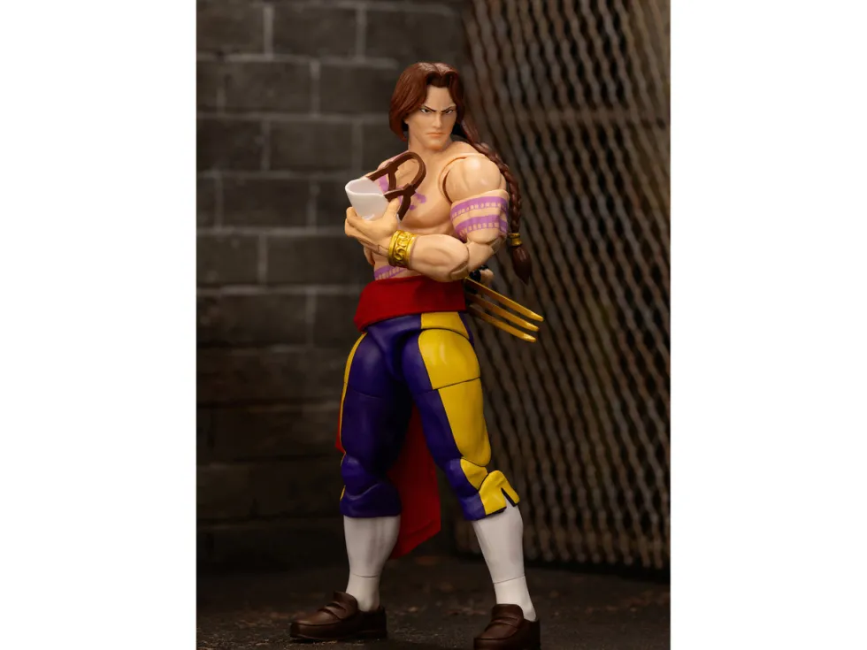 Vega 6" Moveable Figure with Alternate Head and Limbs "Ultra Street Fighter II: The Final Challengers" (2017) Video Game Model by Jada