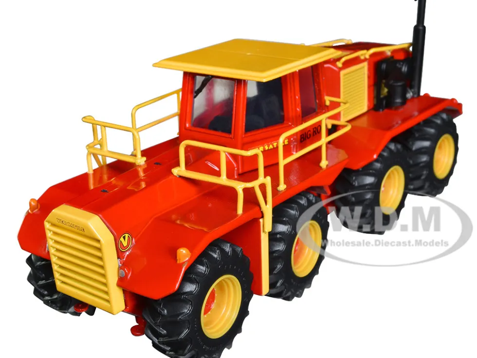 Versatile Big Roy 1080 Tractor Restoration Version Red Yellow 1/64 Diecast Model First Gear 60-1326