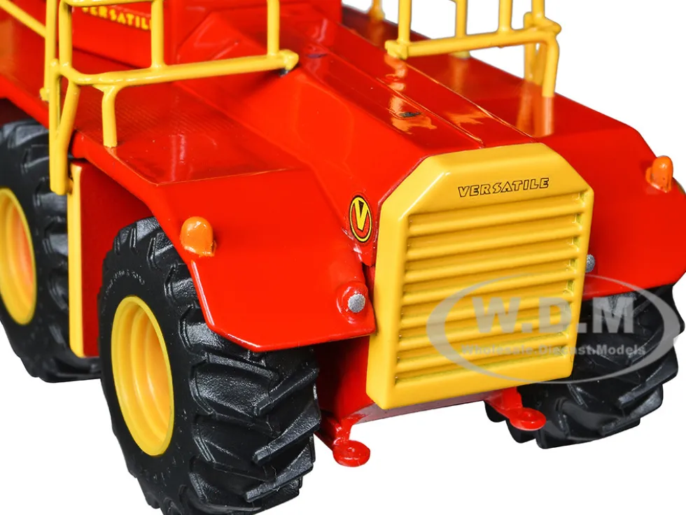 Versatile Big Roy 1080 Tractor Restoration Version Red Yellow 1/64 Diecast Model First Gear 60-1326