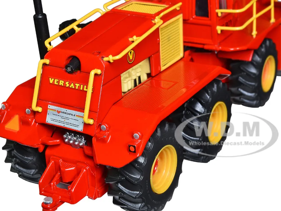 Versatile Big Roy 1080 Tractor Restoration Version Red Yellow 1/64 Diecast Model First Gear 60-1326