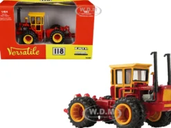 Versatile 118 Tractor Red with Yellow Cabin "Prestige Collection" 1/64 Diecast Model by ERTL TOMY