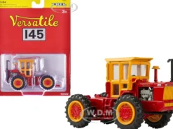 Versatile 145 Tractor Red with Yellow Cabin 1/64 Diecast Model by ERTL TOMY
