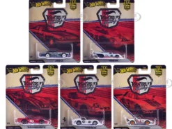 Vintage Racing 5 piece Set "Car Culture" 2026 Series T Diecast Model Cars by Hot Wheels