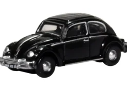 Volkswagen Beetle Black 1/148 (N) Scale Diecast Model Car by Oxford Diecast