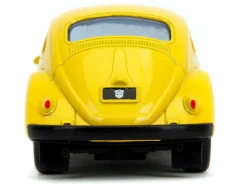 Volkswagen Beetle "Bumblebee" Yellow "Transformers" "Hollywood Rides" Series 1/32 Diecast Model Car by Jada