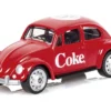 1967 Volkswagen Beetle "Coca-Cola" Red 1/50 Diecast Model by Motor City Classics