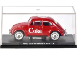 1967 Volkswagen Beetle "Coca-Cola" Red 1/50 Diecast Model by Motor City Classics