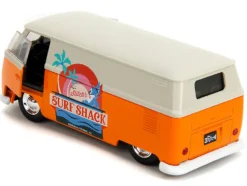 1961 Volkswagen Bus "Stitch's Surf Shack" Orange and Gray "Disney's Stitch" "Hollywood Rides" Series 1/32 Diecast Model Car by Jada