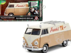 Volkswagen Bus WheelJack Tan and Beige Frank s TV Repair Transformers Rise of the Beasts 2023 Movie Hollywood Rides Series 1/32 Diecast Model Car Jada 34265