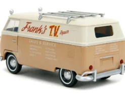Volkswagen Bus WheelJack Tan and Beige Frank s TV Repair Transformers Rise of the Beasts 2023 Movie Hollywood Rides Series 1/32 Diecast Model Car Jada 34265