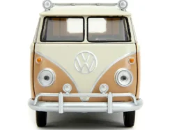 Volkswagen Bus WheelJack Tan and Beige Frank s TV Repair Transformers Rise of the Beasts 2023 Movie Hollywood Rides Series 1/32 Diecast Model Car Jada 34265