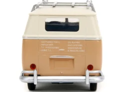 Volkswagen Bus WheelJack Tan and Beige Frank s TV Repair Transformers Rise of the Beasts 2023 Movie Hollywood Rides Series 1/32 Diecast Model Car Jada 34265