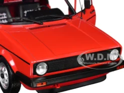 1983 Volkswagen Caddy MK 1 Pickup Truck Mars Red 1/18 Diecast Model Car by Solido