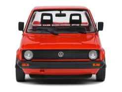 1983 Volkswagen Caddy MK 1 Pickup Truck Mars Red 1/18 Diecast Model Car by Solido