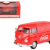 1962 Volkswagen Coca Cola Cargo Van Red 1/43 Diecast Model Motor City Classics 430004