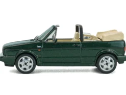 1992 Volkswagen Golf Cabrio Classic Line Classic Green Metallic 1/43 Diecast Model Car by Solido