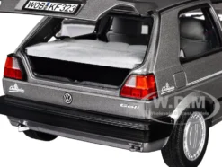 1989 Volkswagen Golf Champion Gray Metallic 1/18 Diecast Model Car by Norev