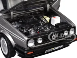 1989 Volkswagen Golf Champion Gray Metallic 1/18 Diecast Model Car by Norev