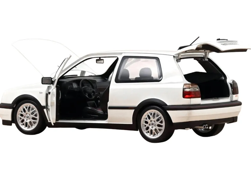 1996 Volkswagen Golf GTI Candy White "20 Years Anniversary Edition" 1/18 Diecast Model Car by Norev