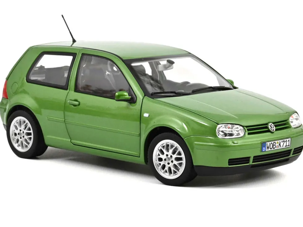 1998 Volkswagen Golf GTI Green Metallic 1/18 Diecast Model Car by Norev