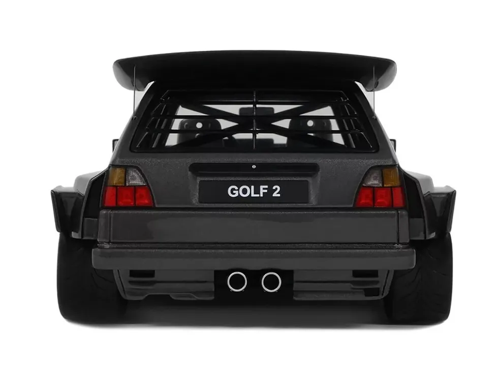 2021 Volkswagen Golf II GTI by Khyzyl Saleem Ascot Gray Metallic Limited Edition to 3000 pieces Worldwide 1/18 Model Car by Otto Mobile