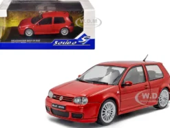 2003 Volkswagen Golf IV R32 Toronto Red 1/43 Diecast Model Car by Solido