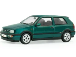 1994 Volkswagen Golf MKIII VR6 Dragon Green Pearl 1/43 Diecast Model Car by Solido