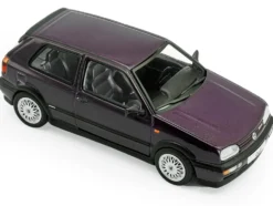 1994 Volkswagen Golf MKIII VR6 Purple Metallic 1/43 Diecast Model Car by Solido