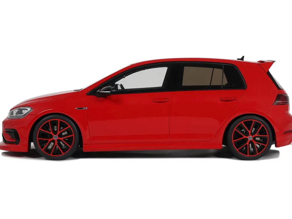 2018 Volkswagen Golf 7.5 R Oettinger Body Kit Tornado Red Limited Edition to 999 pieces Worldwide 1/18 Model Car by Otto Mobile