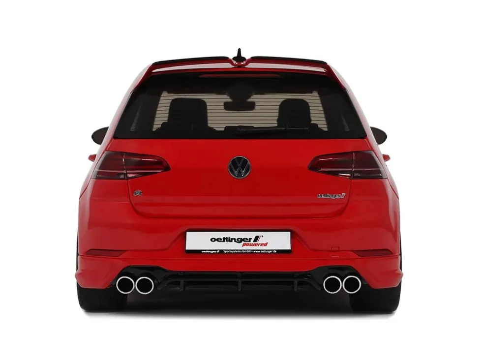2018 Volkswagen Golf 7.5 R Oettinger Body Kit Tornado Red Limited Edition to 999 pieces Worldwide 1/18 Model Car by Otto Mobile