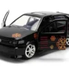 Volkswagen Jetta Black with Graphics "Fast & Furious Remix - 25th Anniversary" Series 1/32 Diecast Model Car by Jada