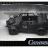 Volkswagen Kubelwagen Convertible K Type 82 Black 1/43 Diecast Model Car Cararama 4-90650