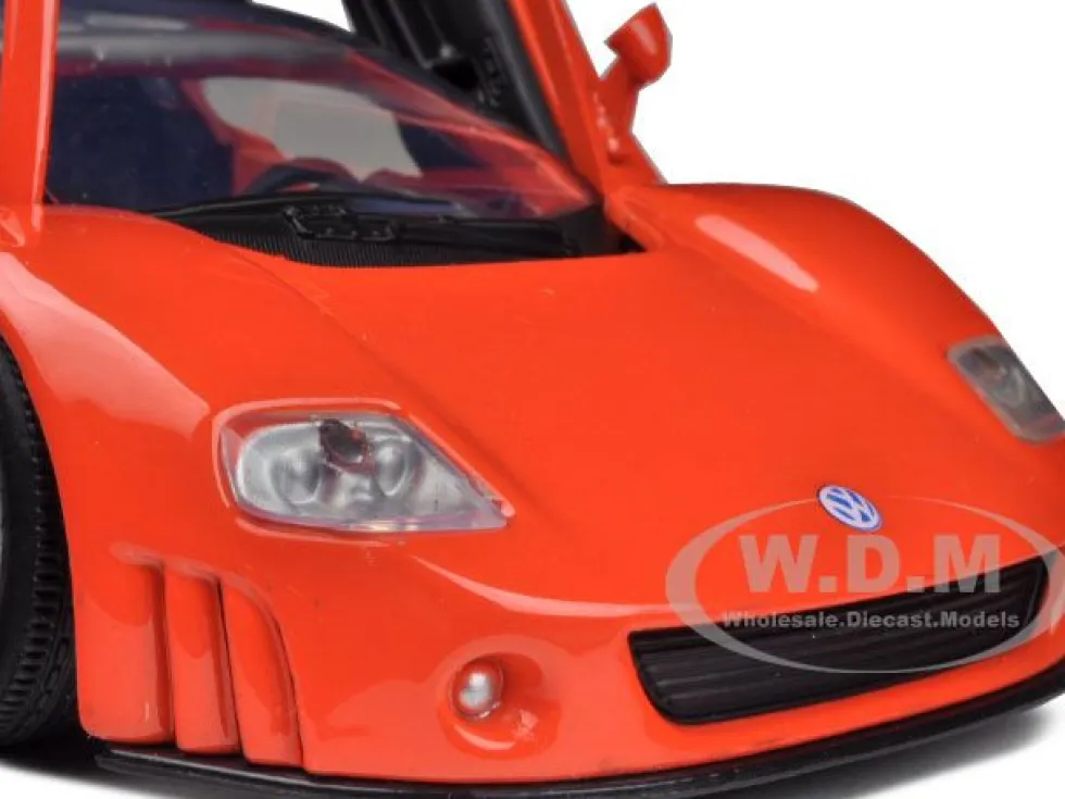 Volkswagen Nardo W12 Orange 1/24 Diecast Car Model Motormax 73241