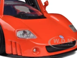 Volkswagen Nardo W12 Orange 1/24 Diecast Car Model Motormax 73241