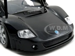Volkswagen Nardo W12 Show Car Black 1/24 Diecast Model Car Motormax 73241