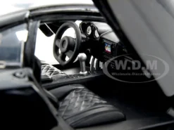 Volkswagen Nardo W12 Show Car Black 1/24 Diecast Model Car Motormax 73241