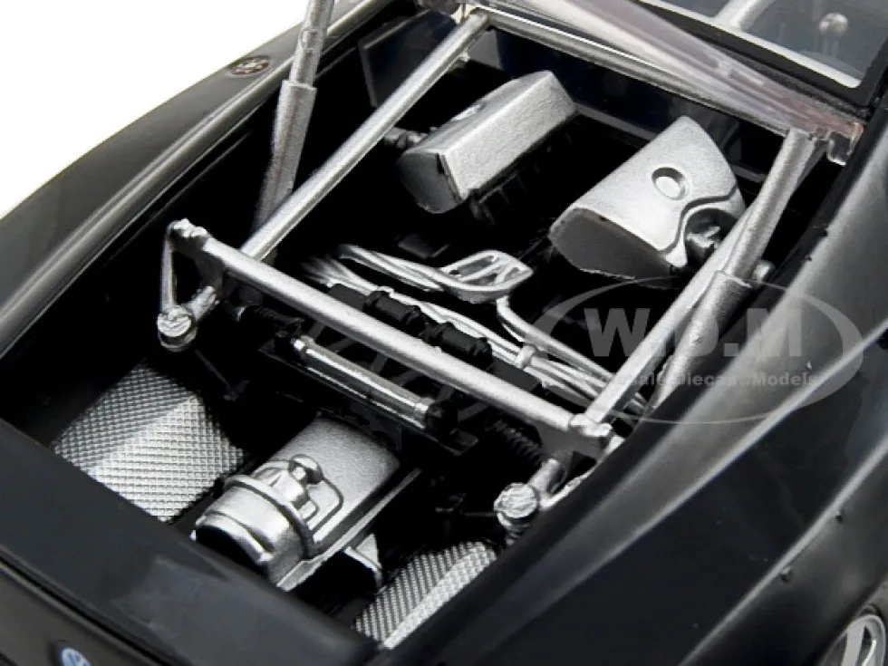 Volkswagen Nardo W12 Show Car Black 1/24 Diecast Model Car Motormax 73241