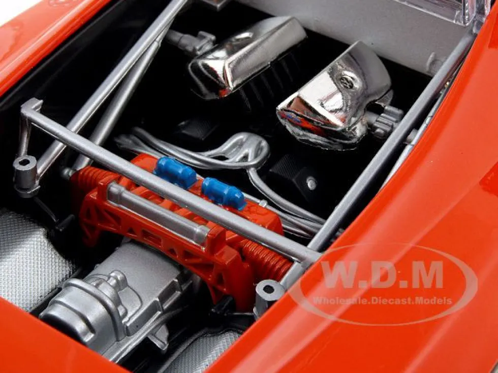 Volkswagen Nardo W12 Show Car Orange 1/18 Diecast Model Car Motormax 73141