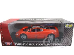 Volkswagen Nardo W12 Show Car Orange 1/18 Diecast Model Car Motormax 73141