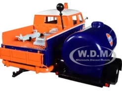 Volkswagen Service Pickup Plastic Oil Tank Gulf Oil 1/24 Diecast Model Car Motormax 79610