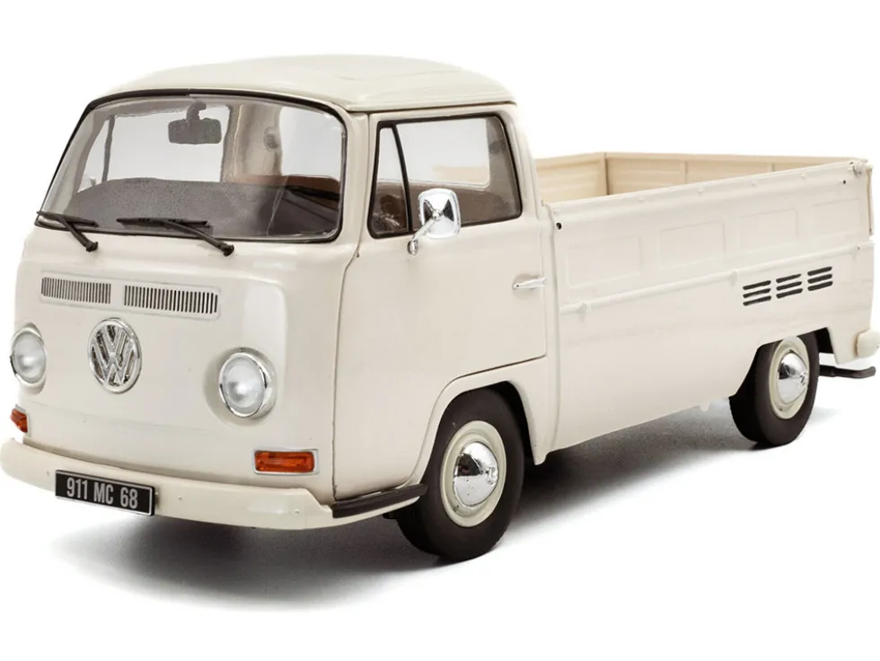 1968 Volkswagen T2 Pickup Truck Beige 1/18 Diecast Model Car by Solido